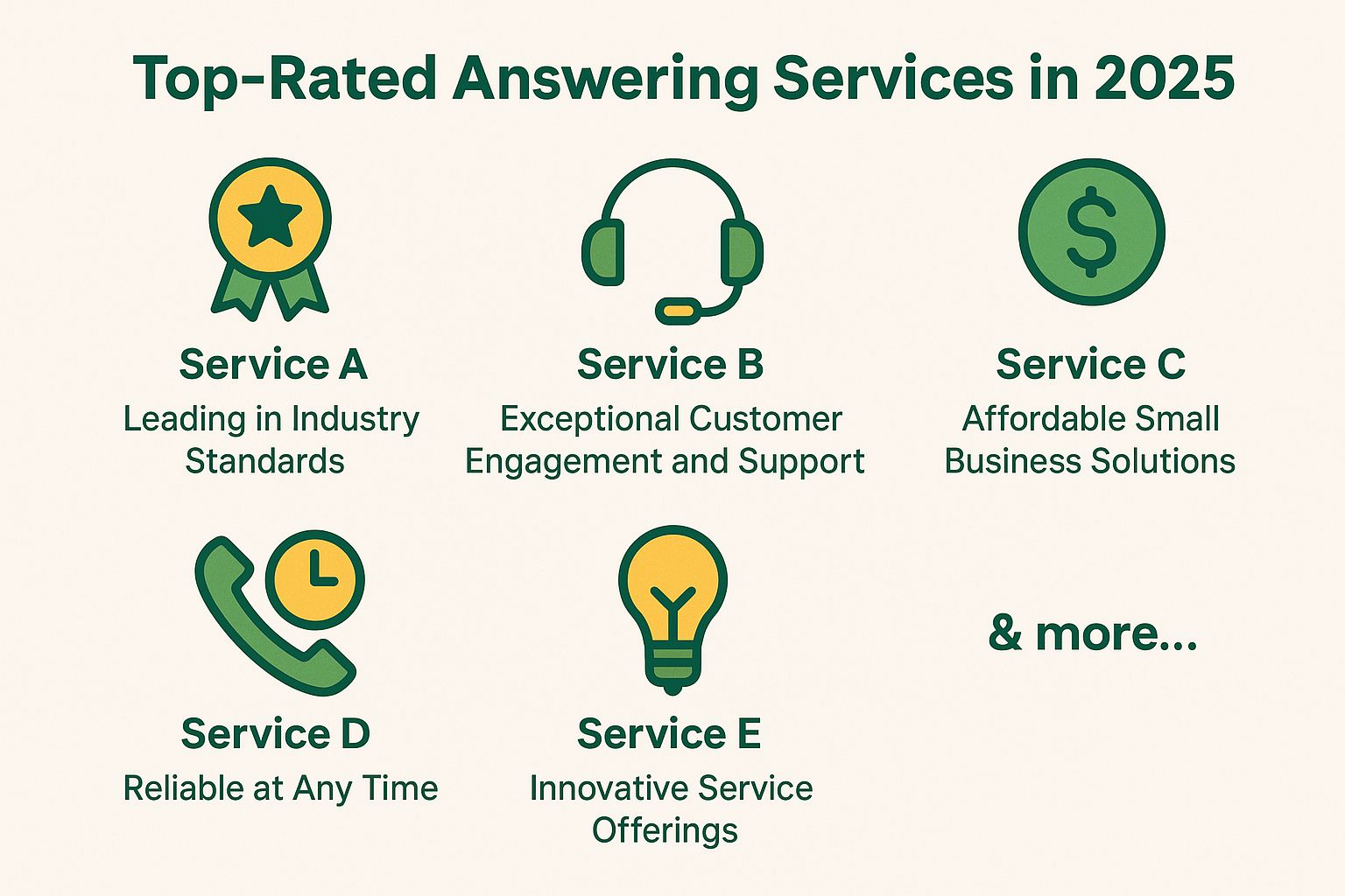 Top-Rated Answering Services in 2025 Top-Rated Answering Services in 2025